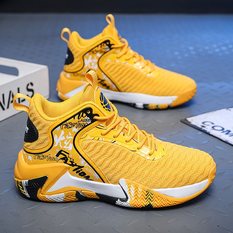Men's Plus Size Breathable Basketball Shoes Non Slip Sneakers