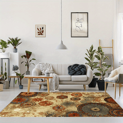American Style Large Carpet for Living Room, Bedroom, Office - 1pc