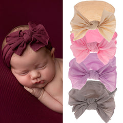 Baby Girls Headbands Head Wraps Bow Elastics Hairbands Hair Accessories