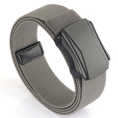 Men's Nylon Leather Belt Casual Pin Buckle Belt
