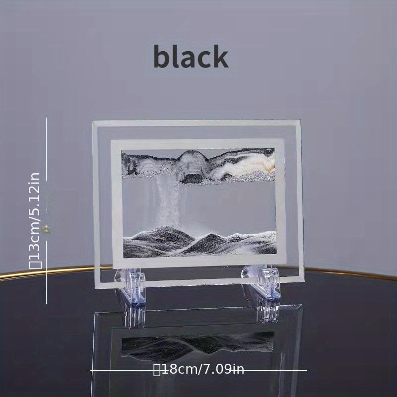 Square 3D Sand Painting Office Gift