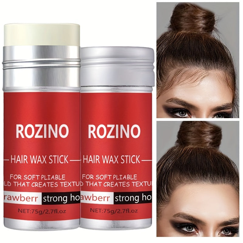 Non Greasy Hair Finishing Cream Stick Long Lasting Anti Frizz Wax Stick