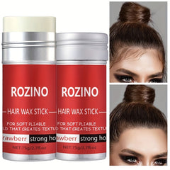 Non Greasy Hair Finishing Cream Stick Long Lasting Anti Frizz Wax Stick
