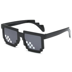 Funky Mosaic Sunglasses Funny Performance Decorative Glasses