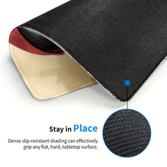 Skull Patterned Square Mousepad - Office Home Gaming Essential