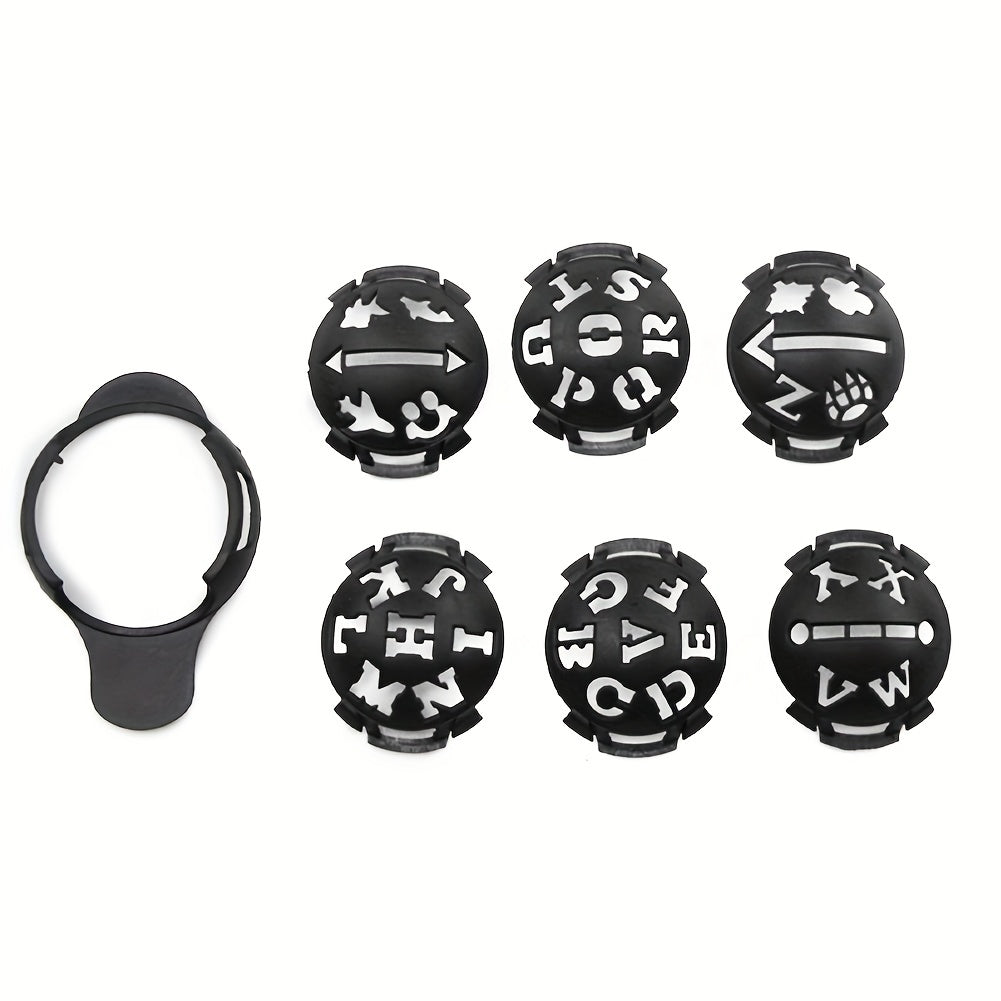 7pcs Golf Ball Liner Alignment Marker Training Aids