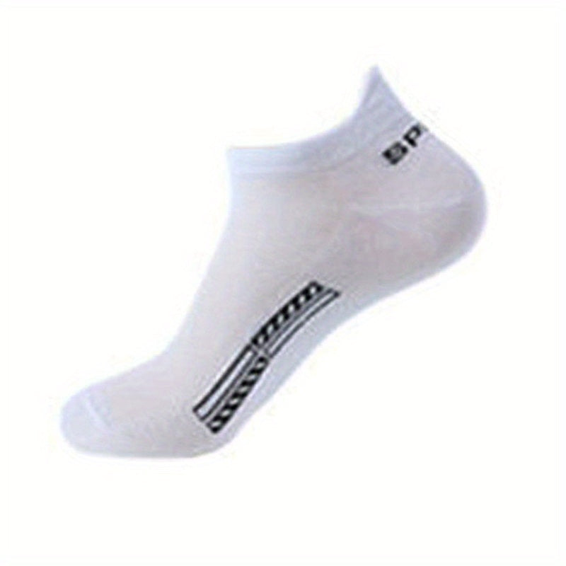 Men's High Ankle Sports Socks Cotton Breathable Mesh Casual Athletic Thin Socks