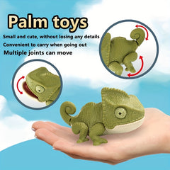 20pcs 7.62cm Dinosaur Finger Puppet Models Flexible Joints Mini Toys