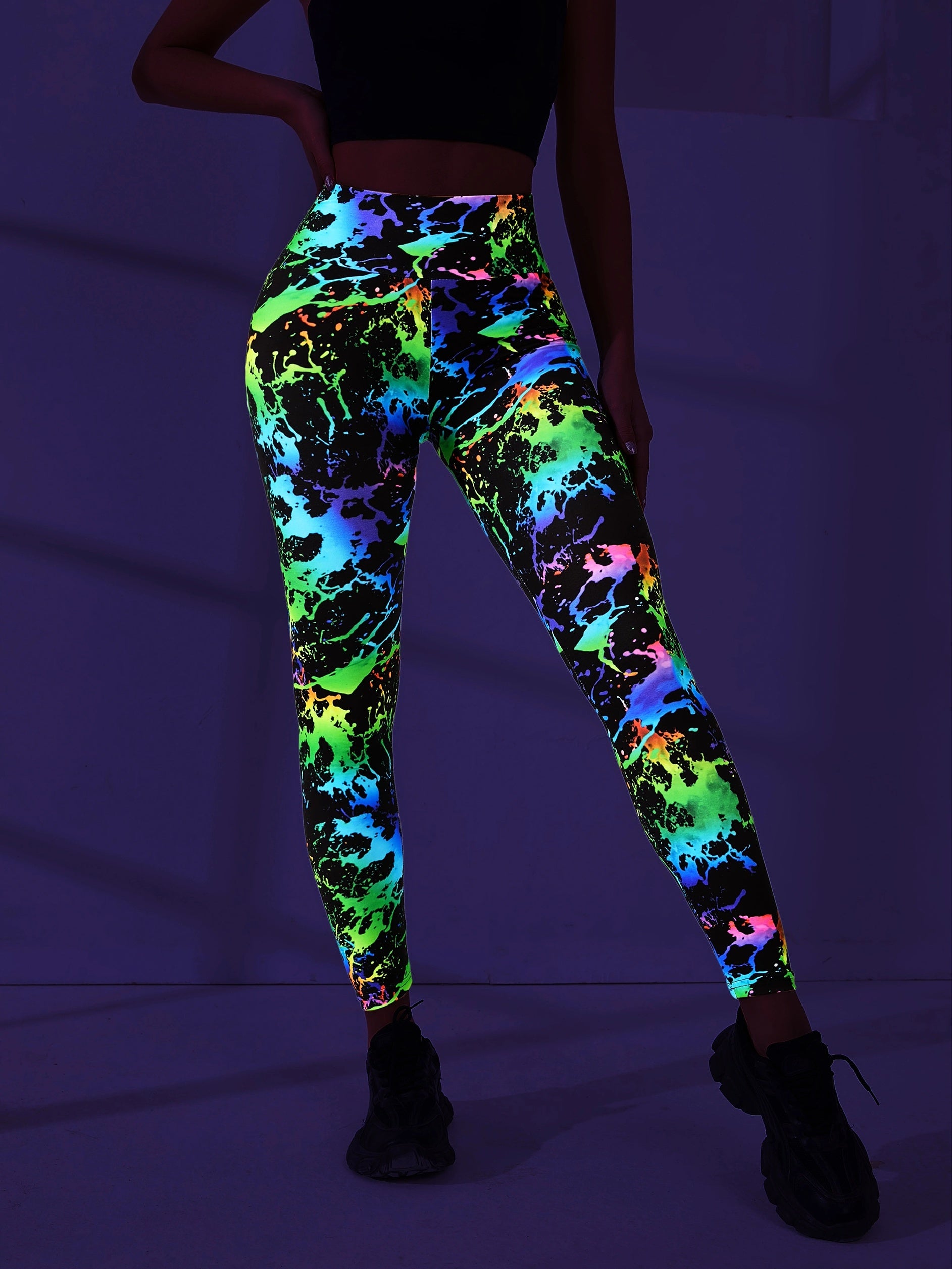 Quick Dry Seamless Leggings High Waist Running Workout Pants