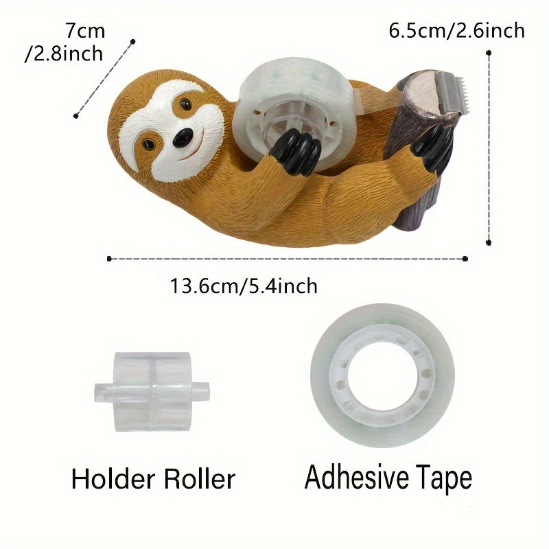 Sloth Tape Cutter Desktop Tape Dispenser
