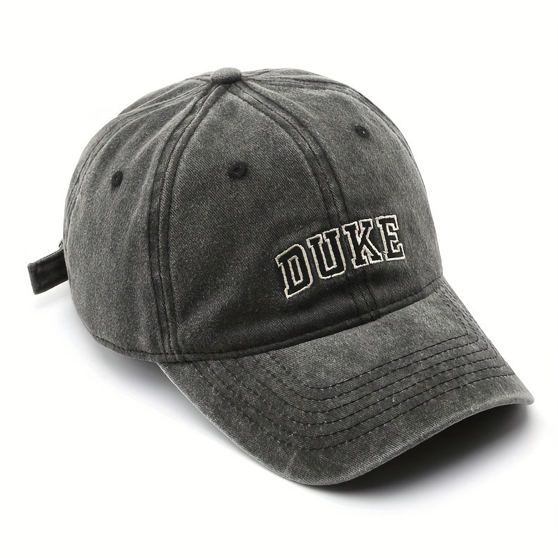 Distressed Vintage Letters Men's Baseball Cap