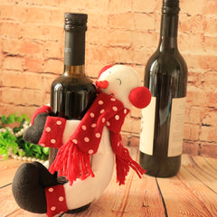 2pcs Christmas Wine Bottle Cover Xmas Party Decorations