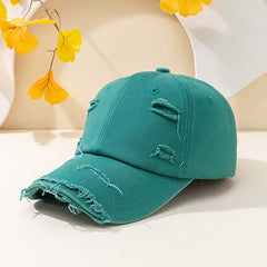 Women's Washed Baseball Cap Sunshade Hat