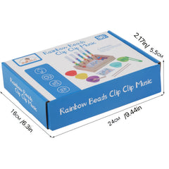 Montessori Test Tube Clip Beads Educational Toy