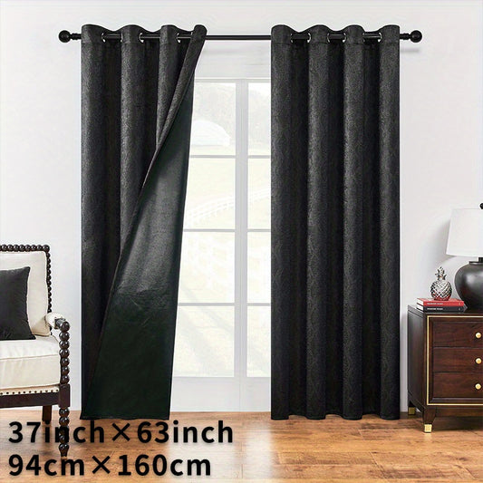 Blackout Velvet Curtains Room Decoration Large Window Blackout Velvet Curtain