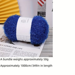 Glass Thread Sparkling Light DIY Doll Bag Golden Thread 100g