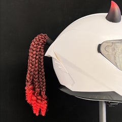 Motorcycle Helmet Suction Cup Paste Dreadlocks Decoration