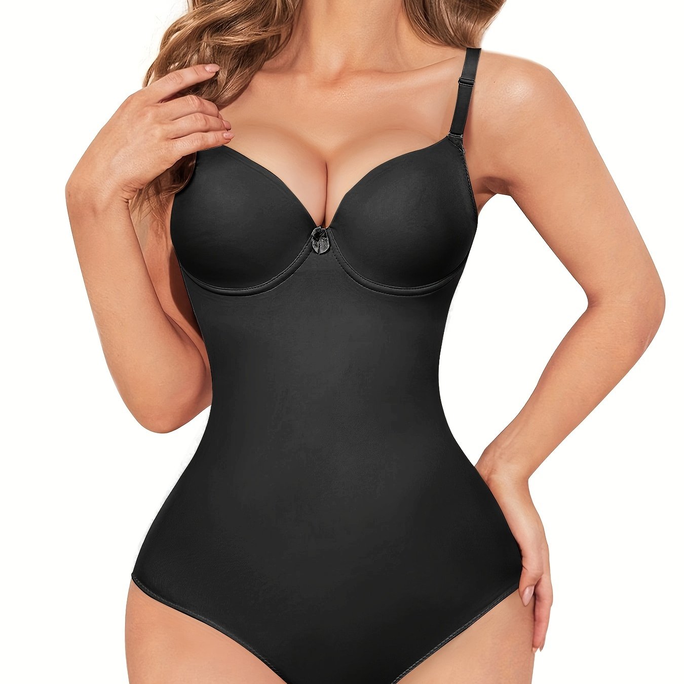 Tummy Control Bodysuit Slimming Compression Slip Body Shaper