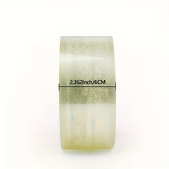 Packing Tape 6cm x 36.58m 2.0 Mil No Odor Tape Transparent Box Mailing Tape