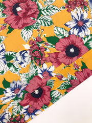 Floral V Neck Cover Up Shirt Rah Guard Kimono
