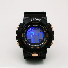 Colorful Night Light Sports Electronic Watch for School and Outdoor