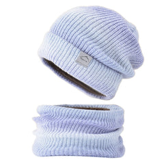 Winter Women Beanies Snood Set Girls Hats Soft Warm Hat Christmas For Her