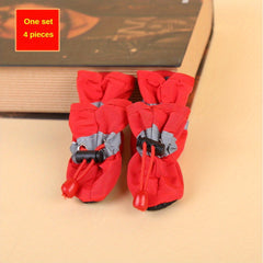 Waterproof Pet Dog Rainshoes for Small Dogs Soft Sole Feet Covers