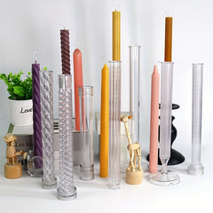 DIY Plum Rod Fine Tooth Candle Mold