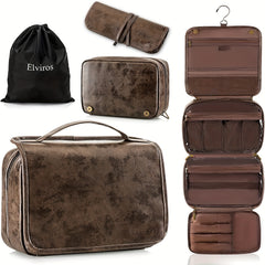 Large Capacity Toiletry Bag Coffee Color