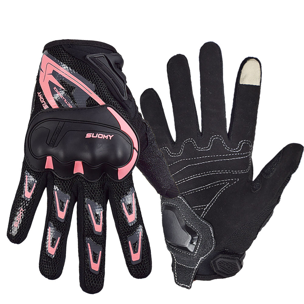 Summer Mesh Motorcycle Gloves Touch Screen & Motocross Compatible