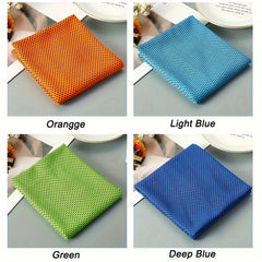 4pcs Cooling Sports Towel Microfiber Soft Breathable Towel for Yoga Gym Workout