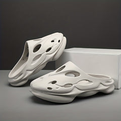 Men's Slip On Breathable Foam Runners Casual Clog Sandals