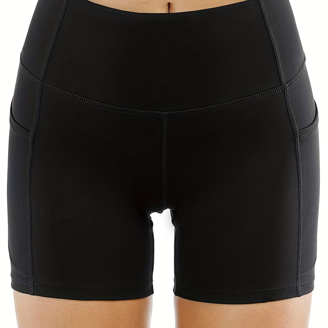 High Waist Butt Lifting Yoga Tight Shorts Sports Fitness Yoga Running Shorts