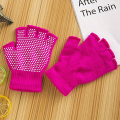Breathable Half Finger Yoga Gloves for Fitness Training