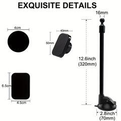 Universal Car Phone Holder Long Arm Windshield Stand Support