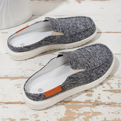 Men's Slip On Canvas Casual Shoes for Outdoor Walking