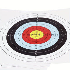10pcs 40x40cm Archery Targets Paper Practice Training Bow Arrow Darts Targets