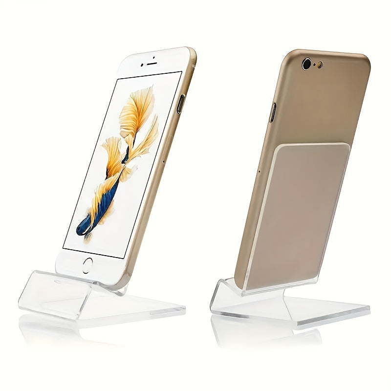 2pcs Acrylic Desktop Brackets, Transparent