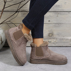 Women's Anti Slip Thickened Snow Boots Warm Thick Bottom Shoes