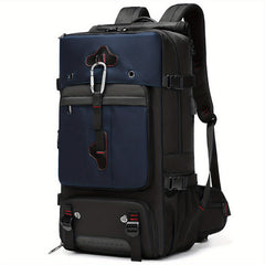 Men's Travel Bag Backpack USB Charging Port Large Capacity Waterproof Outdoor