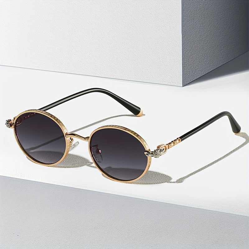 Men's Round Frame Sunglasses