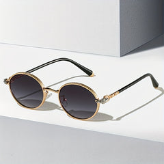 Men's Round Frame Sunglasses