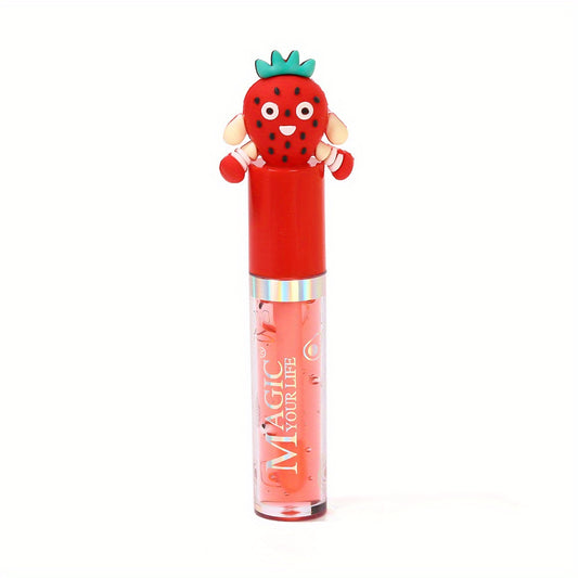 Fruit Doll Lip Glaze Prevent Dry Cracking Daily Lip Care Jelly Lip Balm