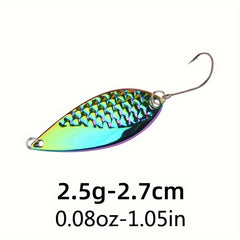 Metal Bionic Bait for Perch and Bass Fishing Spoon 2.5g-20g