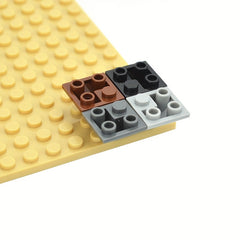 30pcs Building Blocks Slope 45 2x2 Compatible 3676 Double Convex Bricks