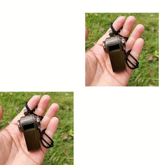2pcs 4pcs 3 in 1 Emergency Survival Whistle Compass Thermometer
