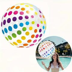 Rainbow Beach Ball Set for Summer Fun