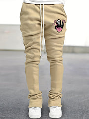 Men's Comfy Flared Trousers Hip Hop Style Joggers