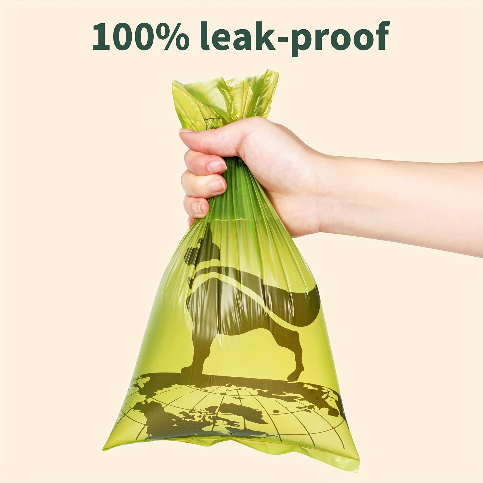 200-500 Dog Poop Bags Durable Leak-Proof Scented Pet Waste Bags