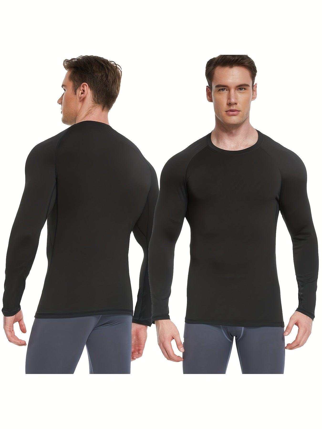 Men's Compression Shirt Set for Sports and Workouts